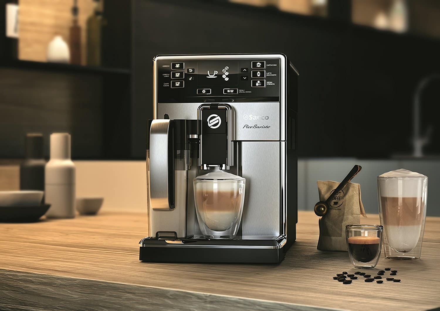 La machine à café Saeco PicoBaristo Deluxe ses caractéristiques